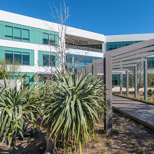 Xeriscaping at Viasat's Carlsbad ,CA campus